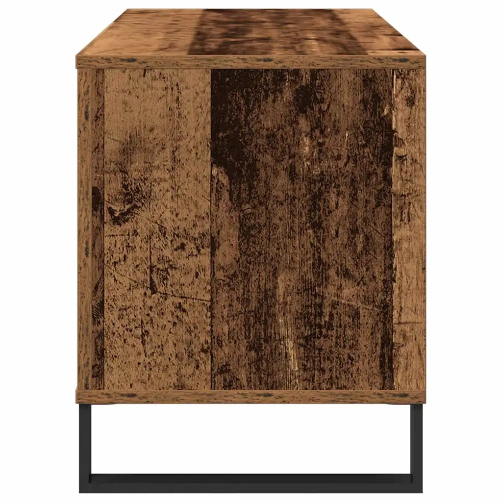 Mobile porta vinili Legno vecchio 100 x 38 x 48 cm CFW4602403