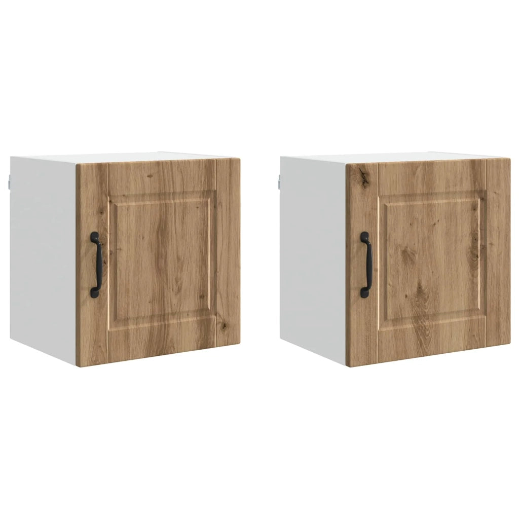 Pensile da cucina | Armadietto a muro PORTO 2 pz Rovere artigianale