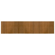Tappeto del soggiorno | Tappeto Rettangolare Marrone 70x300 cm in Bamb¨´