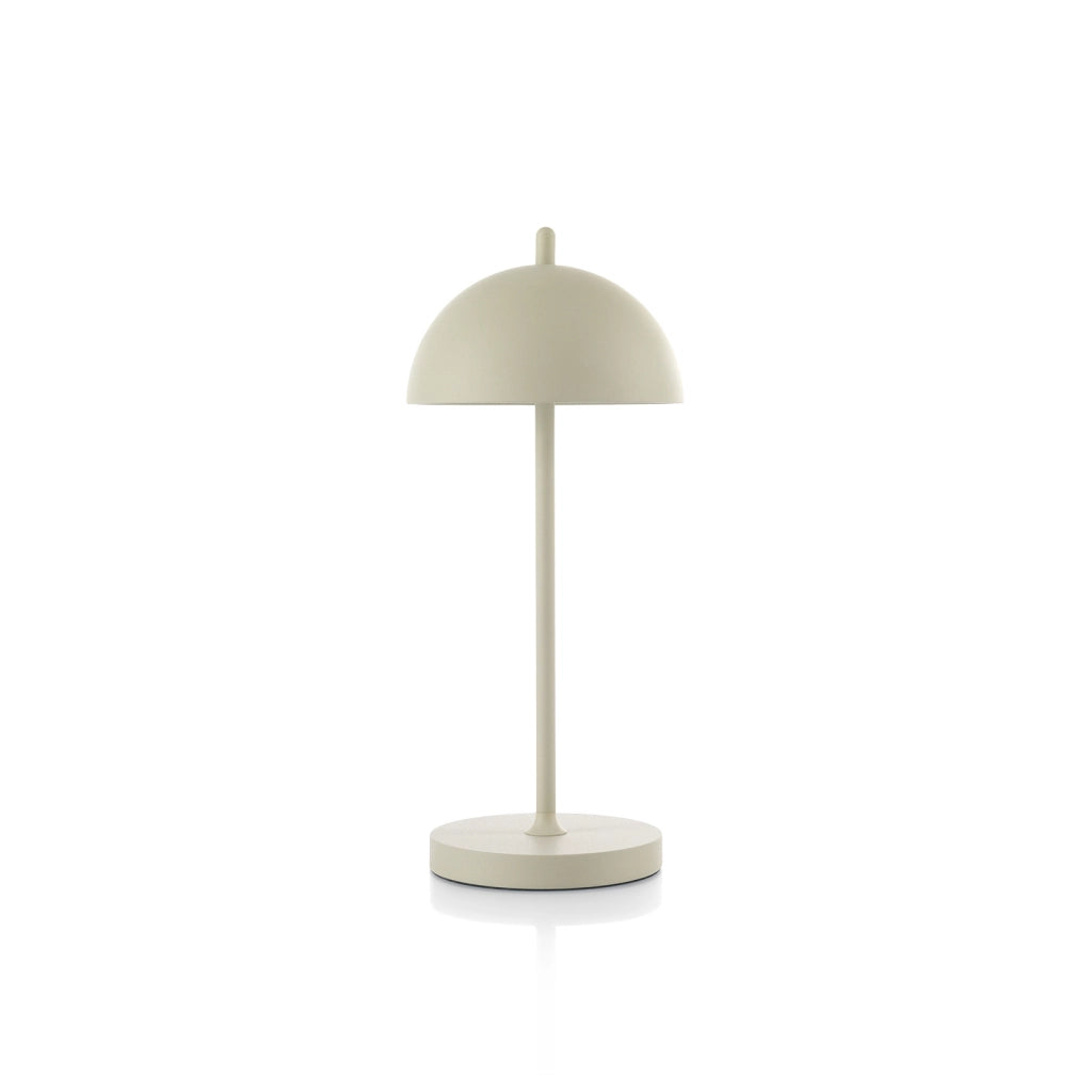 Lampada da tavolo ricaricabile DRAVEN crema