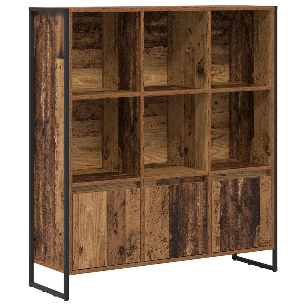 Armadio per Libri 2 pcs Legno vecchio 99,5 x 30 x 108 cm 3403026