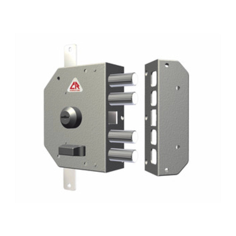 CR 3250 SERRATURA APPL P/LEGNO POMPA TRIPL C/SCR SX C/POMOLO