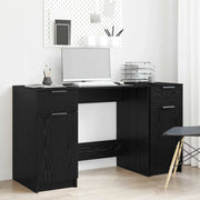 Scrivania Rovere Nero 133 x 50 x 75 cm Legno multistrato 3332512