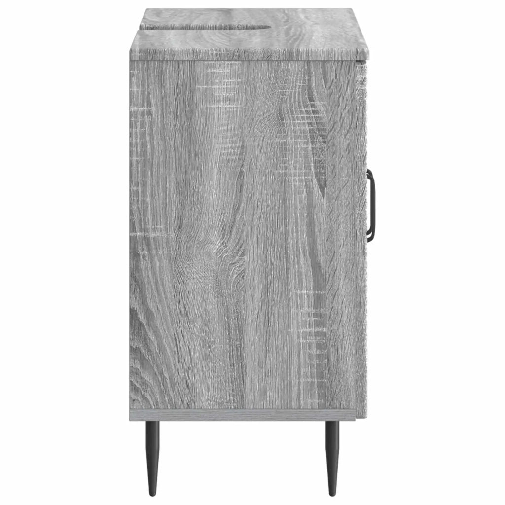 Armadio per Lavabo da Bagno HAARLEM Sonoma grigio 896791