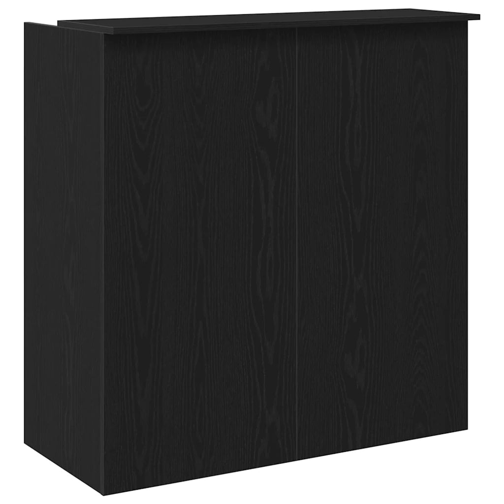 Banco Reception Rovere Nero 100x50x103,5cm Legno Multistrato
