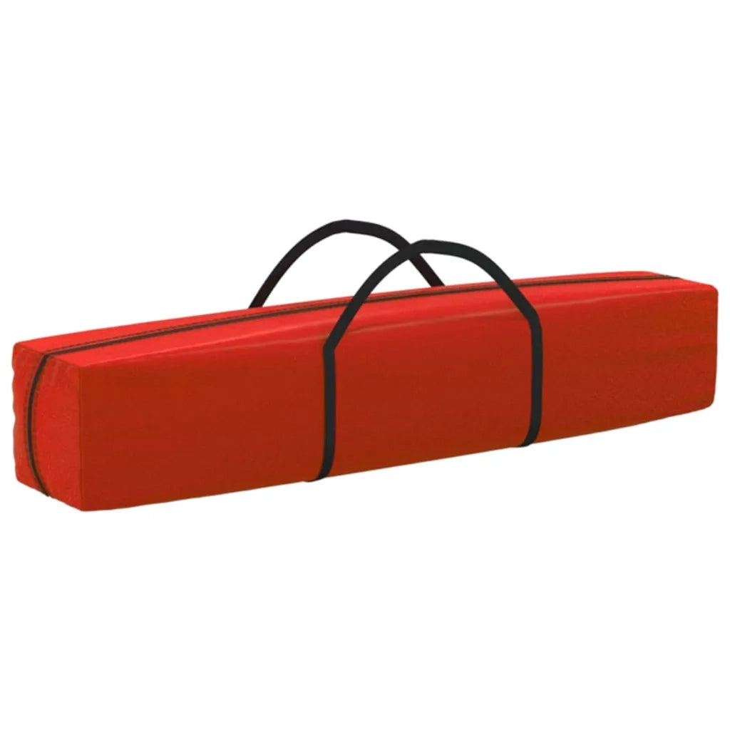 Tenda per Feste Pieghevole-Tenda Gazebo Rossa 2x2 m