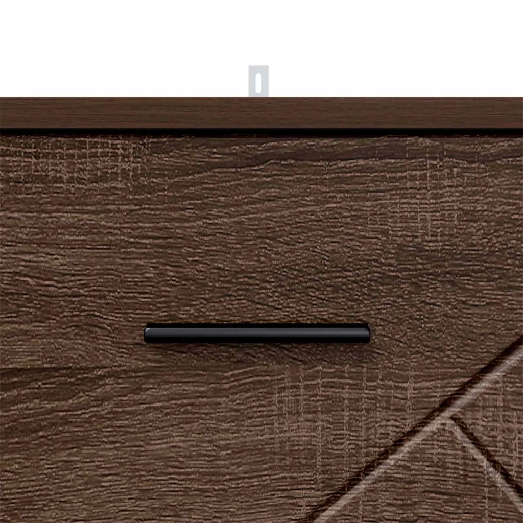 Armadio da Notte con cassetto Rovere marrone 38 x 38 x 66 cm 883381