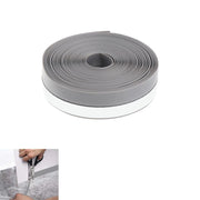 GUARNIZIONE ADESIVA PARAFREDDO PARASPIFFERI PORTE FINESTRE GRIGIO CHIARO 25MM