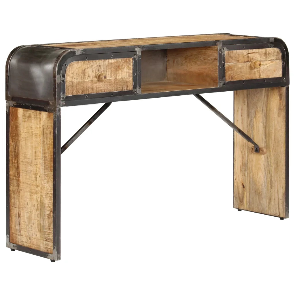 Credenza 120x30x75 cm in Legno Massello di Mango 247805