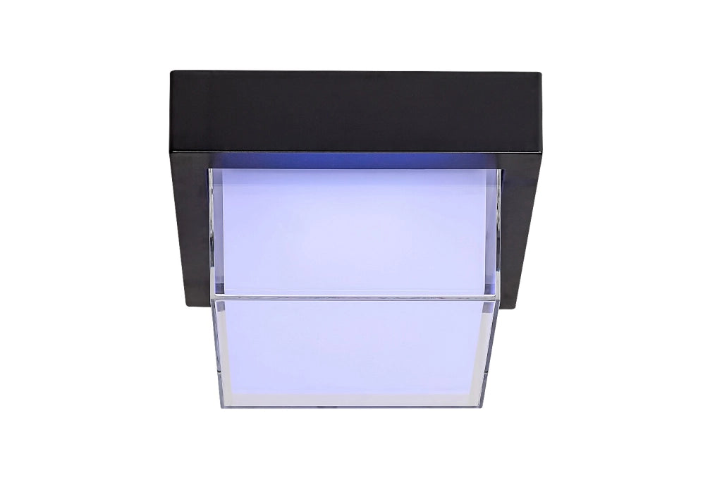 Applique esterna LED 10W CCT/RGB IP54 nera Rabalux