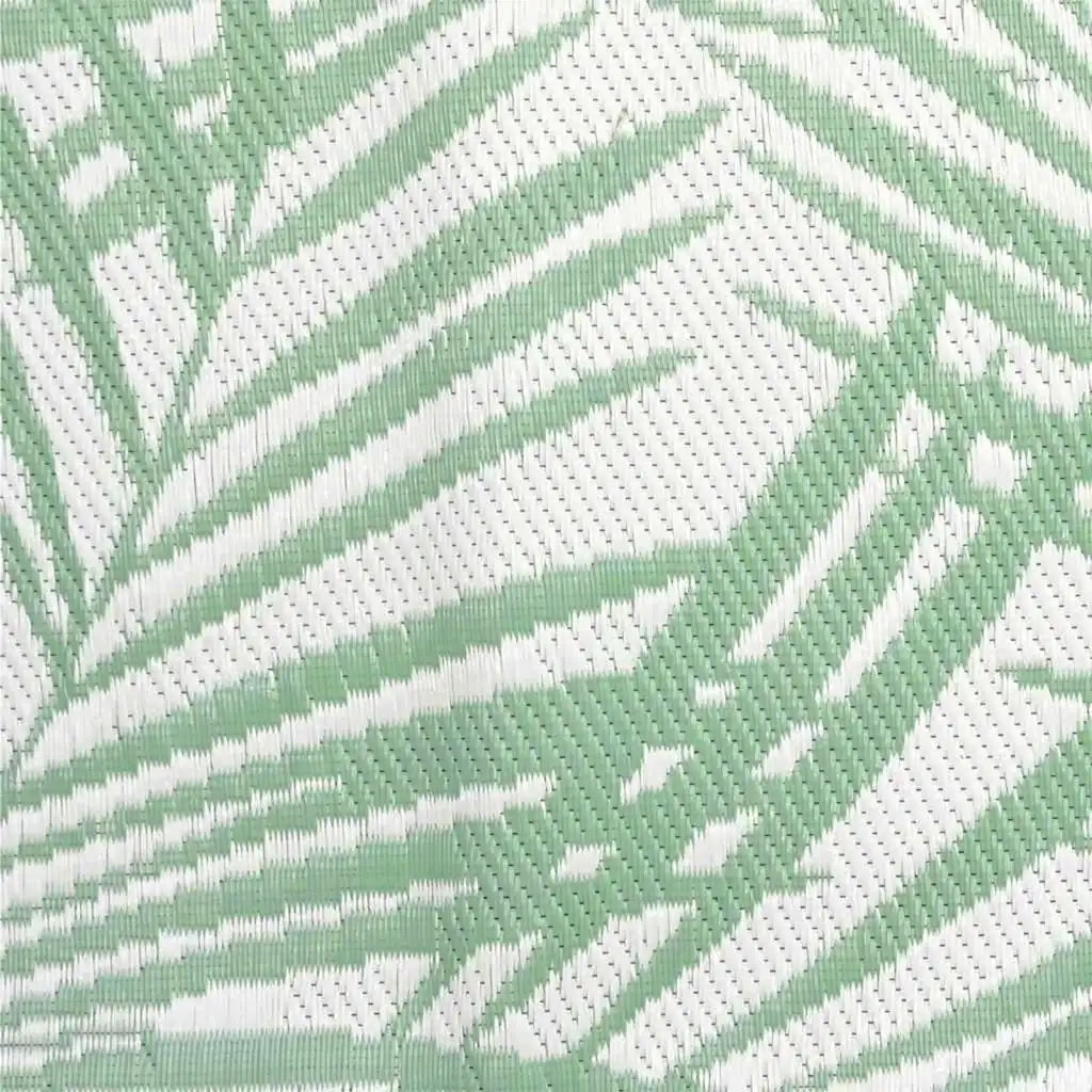 Tappeto da esterno Foglia ARAKIL Verde e Bianco 400 × 300 cm 42003521