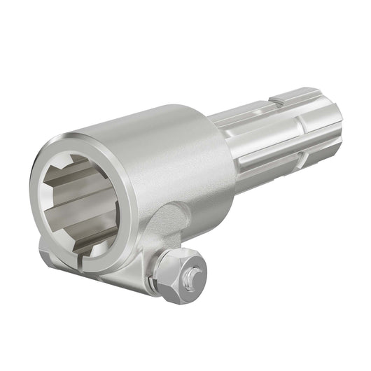 Boccola albero cardanico 175 mm Attacco albero scanalato 1 3/4" 6D Albero uscita 1 3/8" 6D Trattore