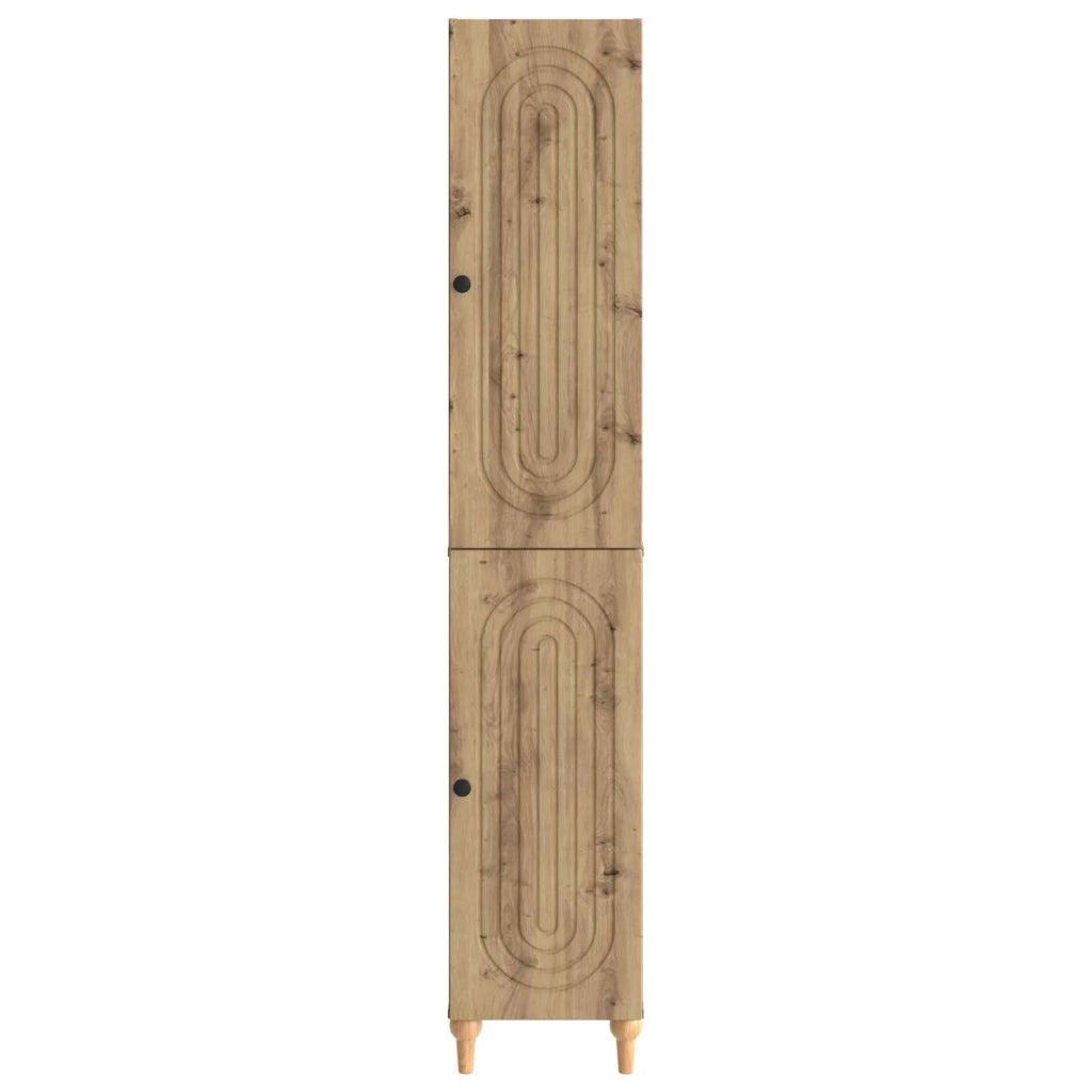 Set di armadi 2 pcs Rovere Artigianale Legno ingegnerizzato 3416456