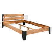 Giroletto in Legno Massello di Acacia e Acciaio 152x203 cm cod mxl 59257