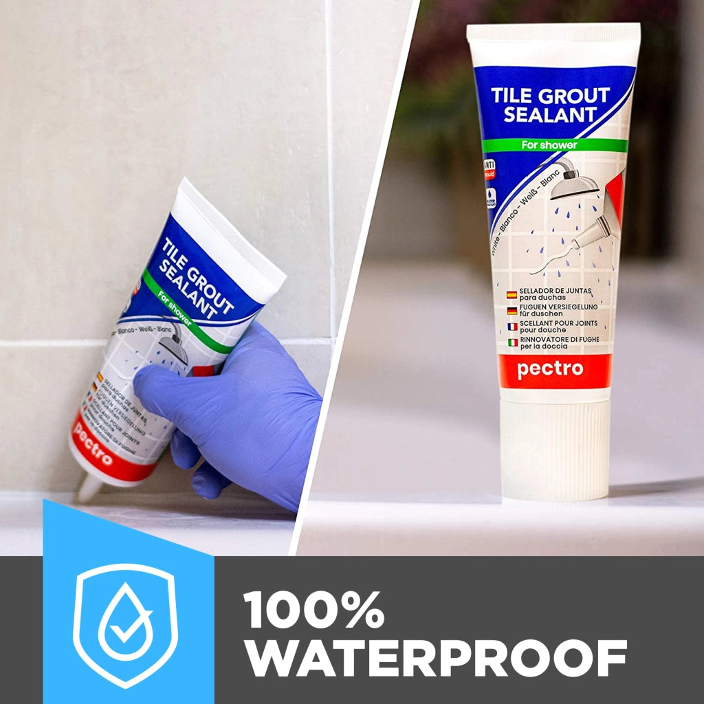 Kit x 2 Mastic blanc + 2 Spatule d'applicat pour joint salle de bain blanc anti moisissure 400g - Scellant de joint