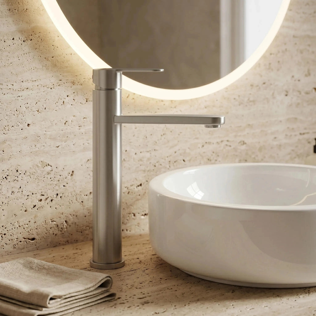 Rubinetto Da Bagno Rea Arcos Brush Nickel