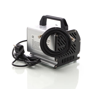 Compressore per aerografo AS176 a 1 cilindro, silenzioso e oil free 3 bar, con manometro