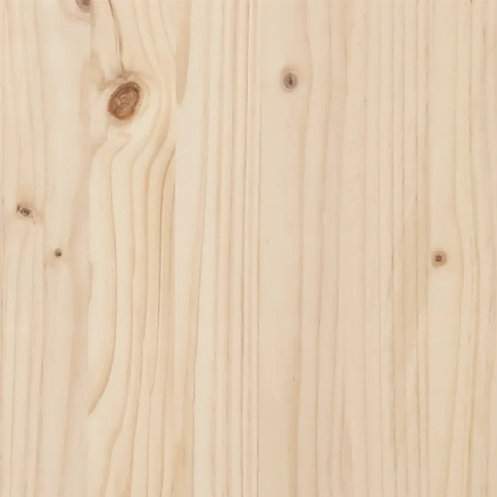 Giroletto senza Materasso Ambrato in Legno Massello 140x200 cm 3105950