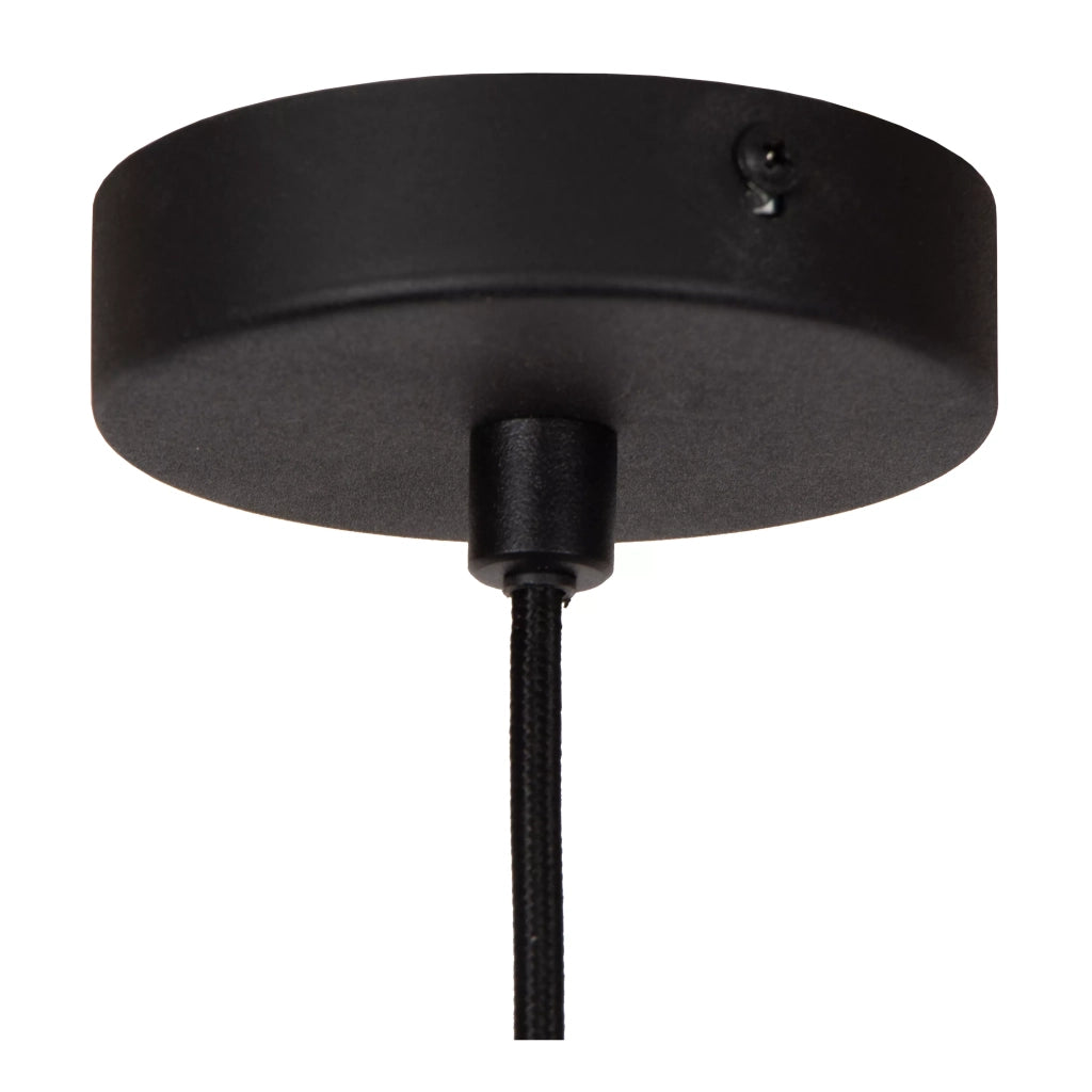 Lampada a sospensione Lucide Vulcan LED 9W nero oro