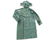 IMPERMEABILE CAPPOTTO IN NYLON/PVC VERDE  tg. XXL    EXCEL