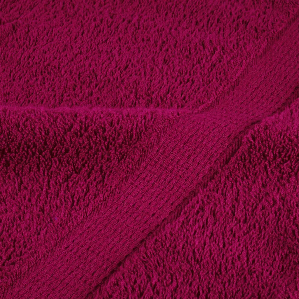 Asciugamani per ospiti Premium SOLUND 4 pz Bordeaux 30x50 cm 600 g/m² 137207