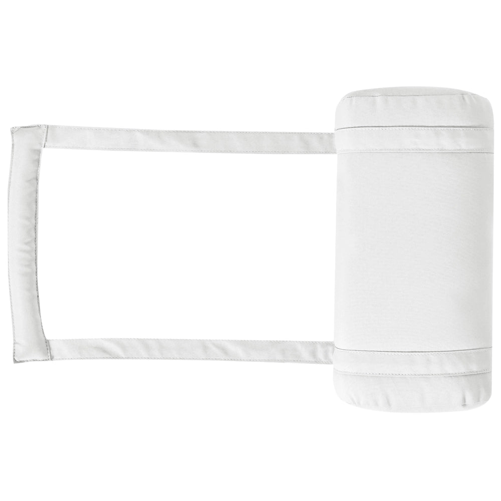 Cuscino per sdraio da giardino in tessuto poliestere bianco sporco cuscino per seduta e schienale design moderno cuscino da esterno