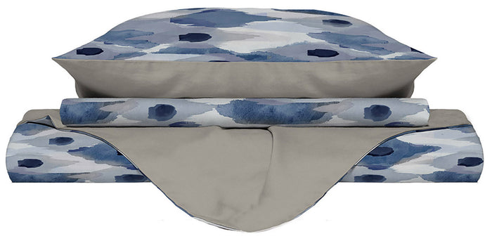 Copripiumino 1 Piazza e Mezzo con Federe Stampato in Microfibra Calypso