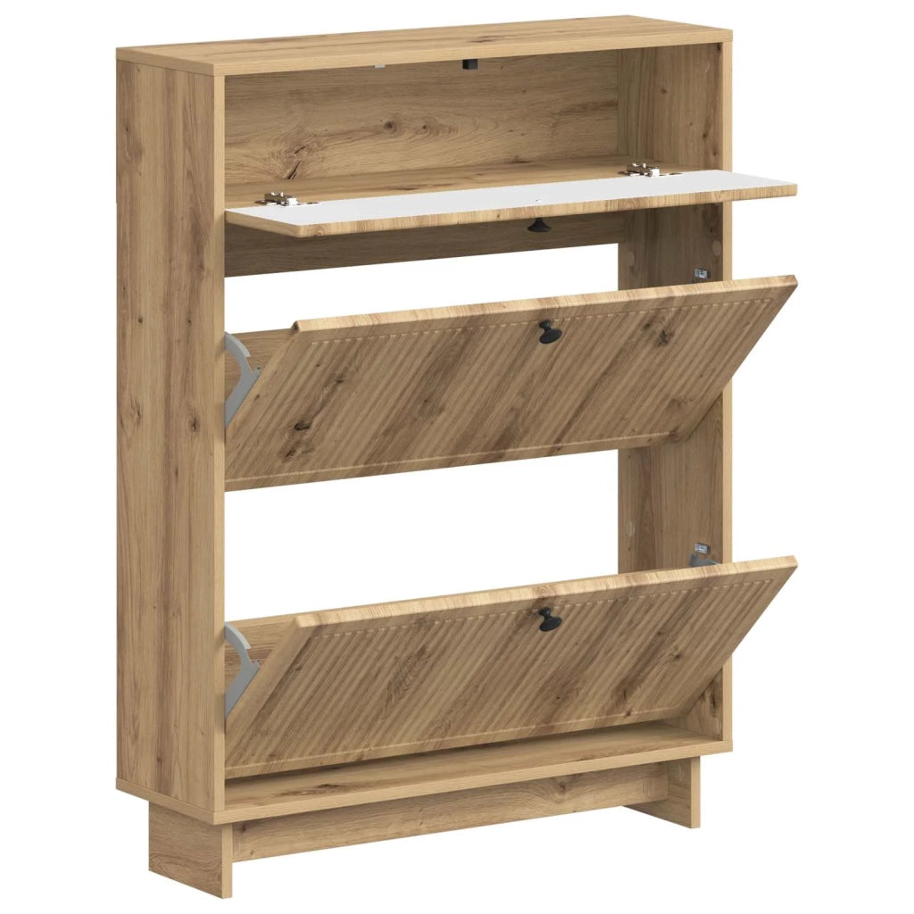 Mobile per scarpe EDE 78 x 24 x 103 cm Legno ingegnerizzato 896004