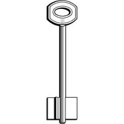 CHIAVE DOPPIA MAPPA JUWEL JW90 SILCA - OTTONE NICHELATO- 5 pezzi