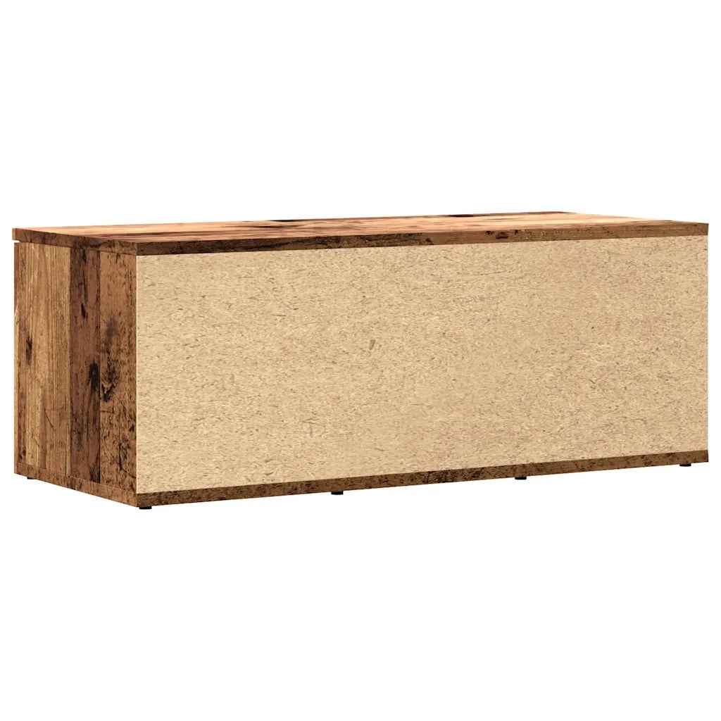 Mobile Porta TV Legno Vecchio 80x34x30 cm in Legno Multistrato