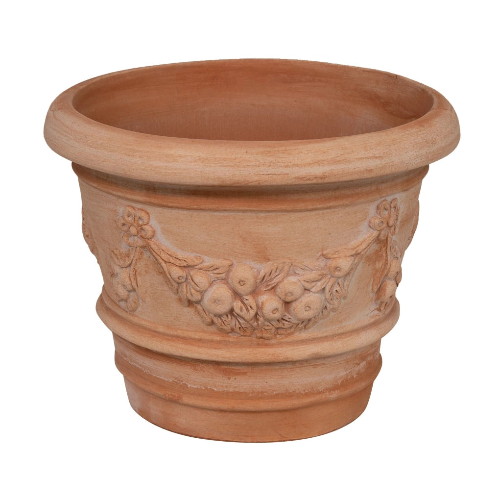 Biscottini Vaso in Terracotta 100% Made in Italy interamente Lavorata a Mano realizzato