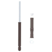 Supporti per Mensole Flottanti 12 pz Beige ?10 x 170 mm CFW2040459