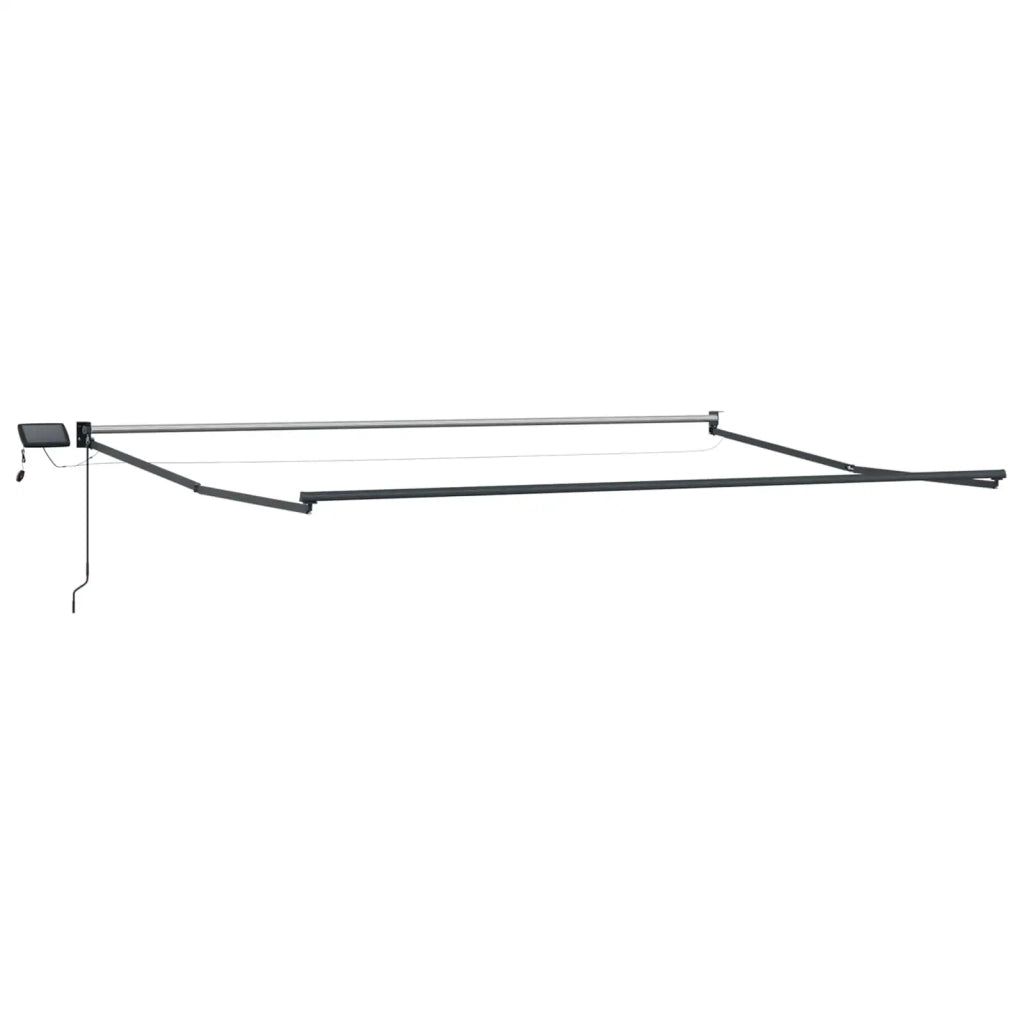 Tenda retrattile manuale con LED 5 x 3 m 3419503
