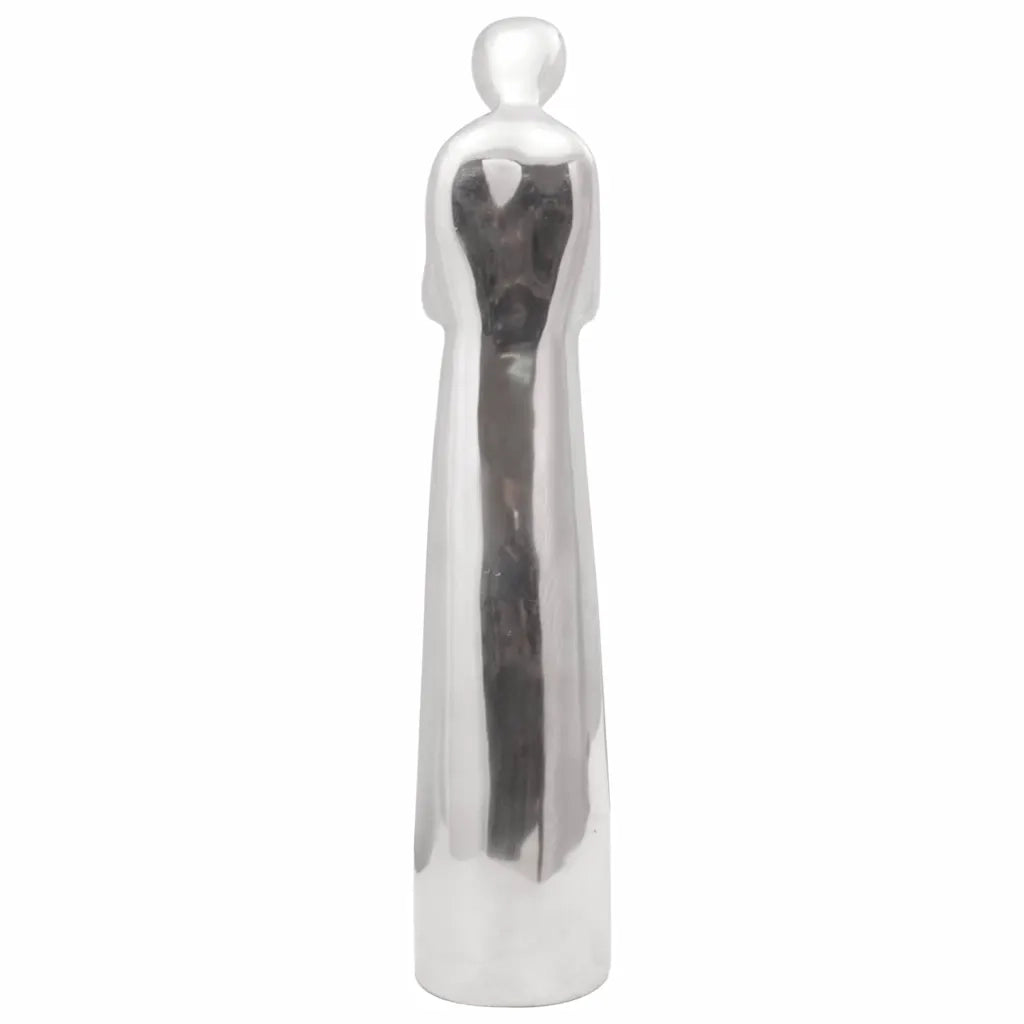 Scultura Argento 10 x 16 x 49 cm Alluminio CFW3508925