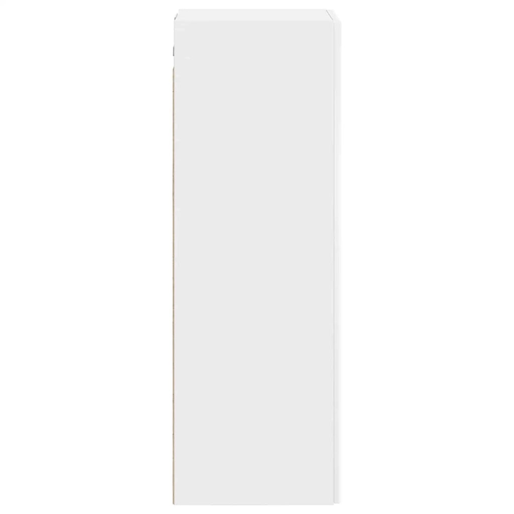 Mobiletto da Bagno a Muro Bianco 33 x 34,5 x 100 cm 890652