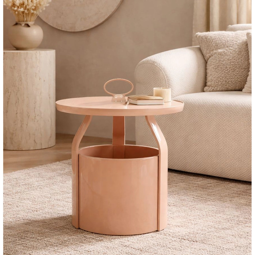 Tavolino VKH1096, Rosa, Plastica, 44x44x43 cm
