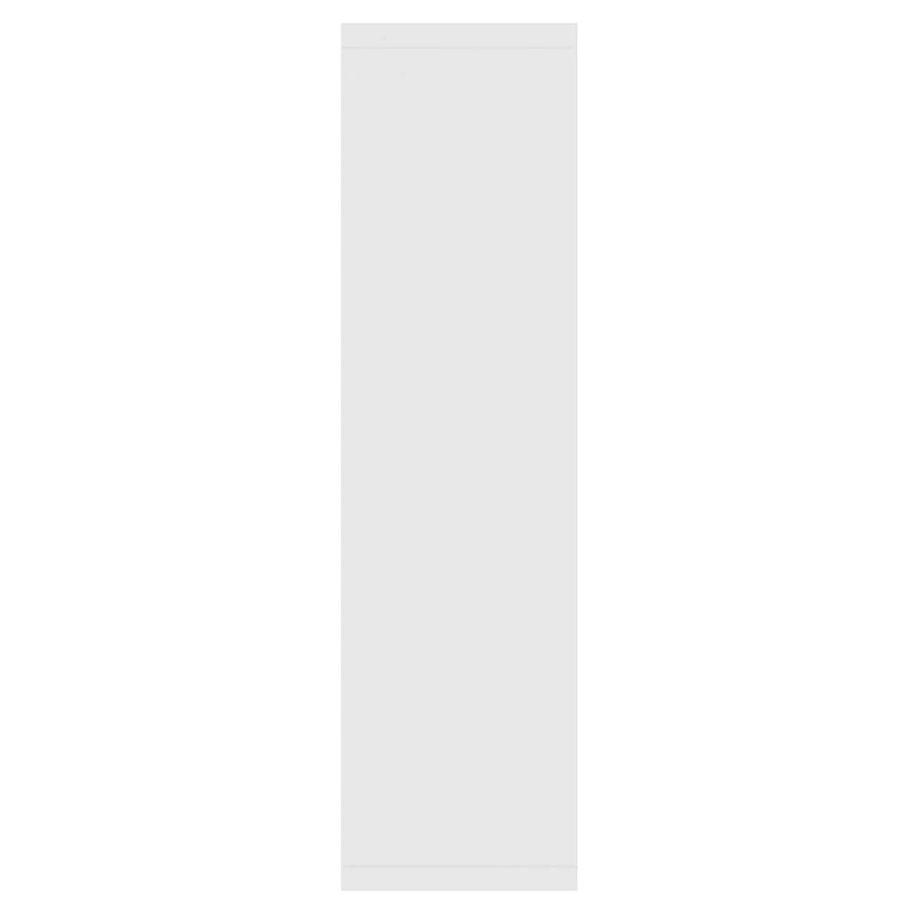 Armadio a specchio con illuminazione a LED 76 x 15 x 55 cm bianco 02_0006656