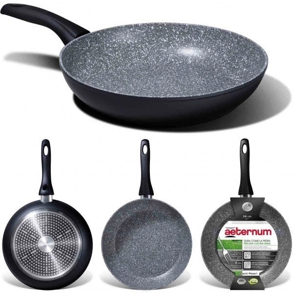 Padella Antiaderente ad Induzione Black Pearl 22 cm