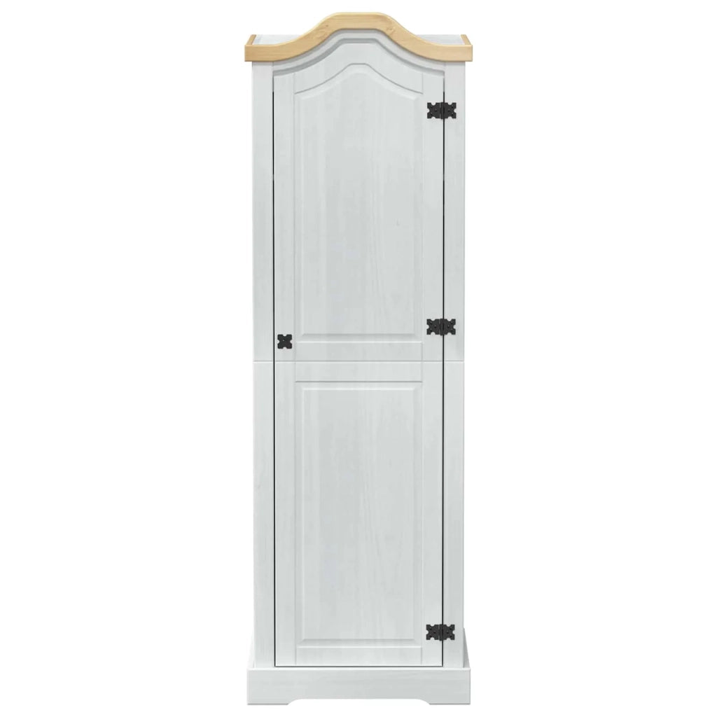 Armadi con lo scaffale Bianco 55 x 52 x 170 cm Pino massello CFW4306799