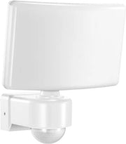 Lampada Esterna Giorno Notte Sensore - Lampada Esterna con Sensore di Presenza - Lampada Esterna con Timer - Lampada Esterna con Sensore di Movimento - Lampada Esterna da Parete con Sensore - Bianca