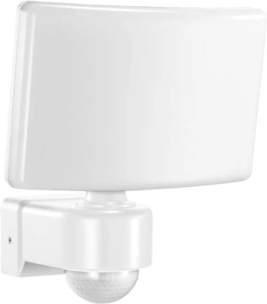 Lampada Esterna Giorno Notte Sensore - Lampada Esterna con Sensore di Presenza - Lampada Esterna con Timer - Lampada Esterna con Sensore di Movimento - Lampada Esterna da Parete con Sensore - Bianca