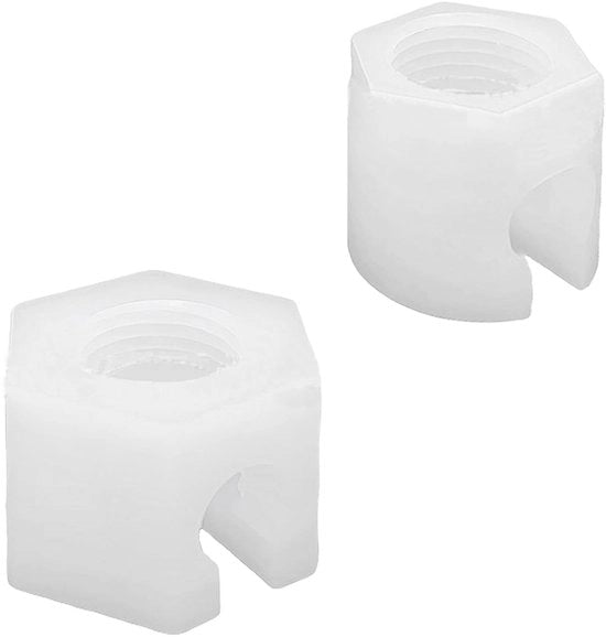 Viti di fissaggio sostitutive - 2 pezzi - Viti di fissaggio in plastica - Inerti - Compatibili con Sodastream - Prestazioni ottimali - Componenti Sodastream