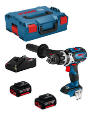 Trapano a Percussione BOSCH GSB 18V-110 C (2 x 5,0 Ah + GAL18V-40 + L-Boxx 136)