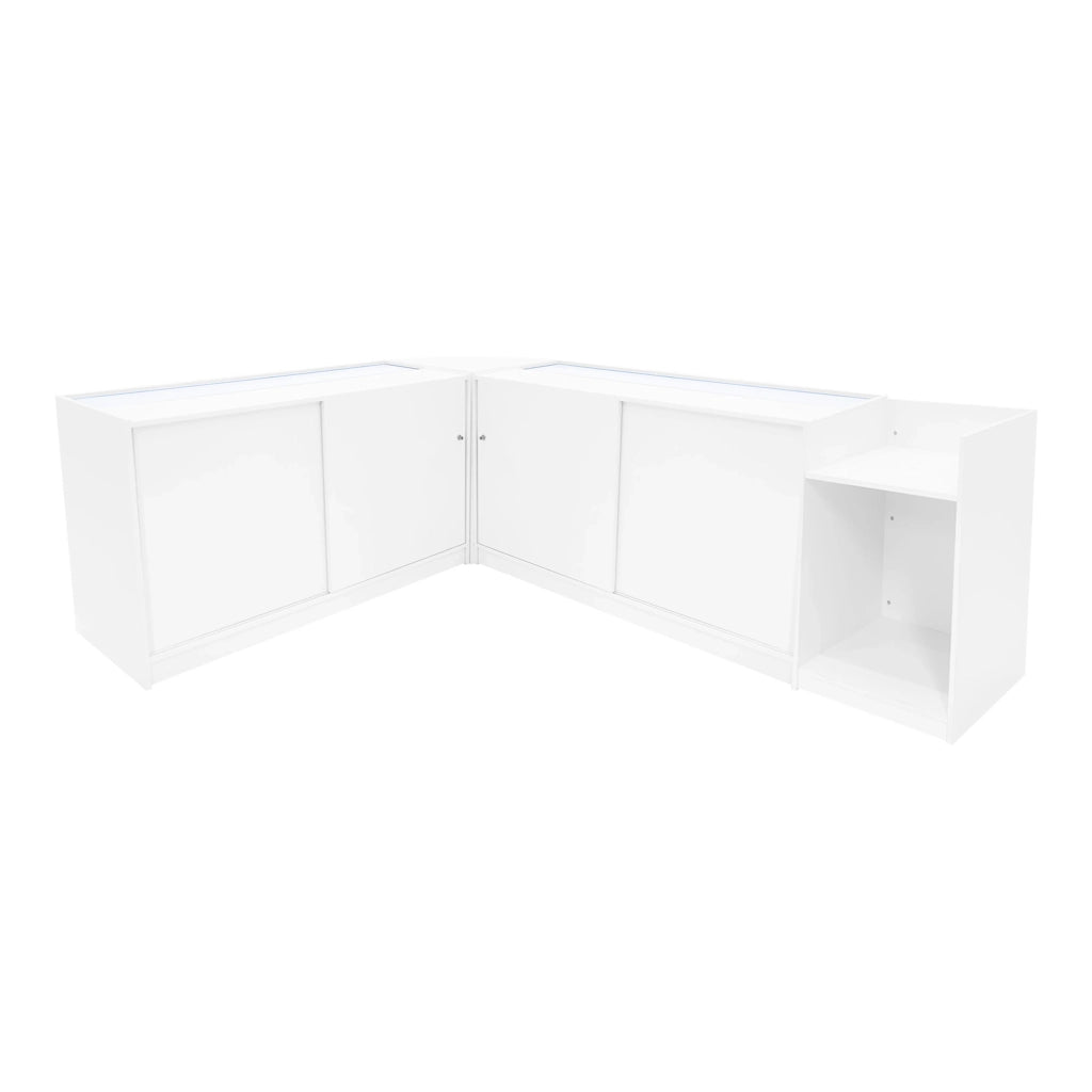 Set Banconi LED Astro Bianco K1500 LM60 TB60 Vetrina Negozio con Chiavi