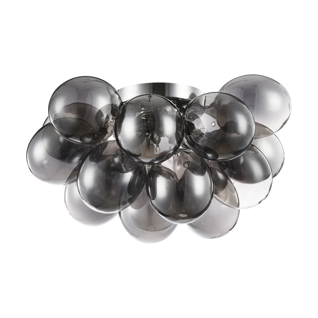 Maytoni Balbo MOD112-04-N plafoniera 4 sfere vetro fumé