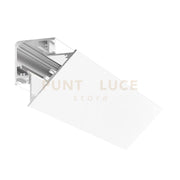 LUBIANA D - PROFILO LINEARE E DIFFUSORE PER PARETE/SOFFITTO MT 2 BIANCO OPACO