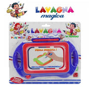 Trade Shop - Lavagna Magica Con Penna Cancellabile Giocattolo Per Bambini Disegna E Cancella -