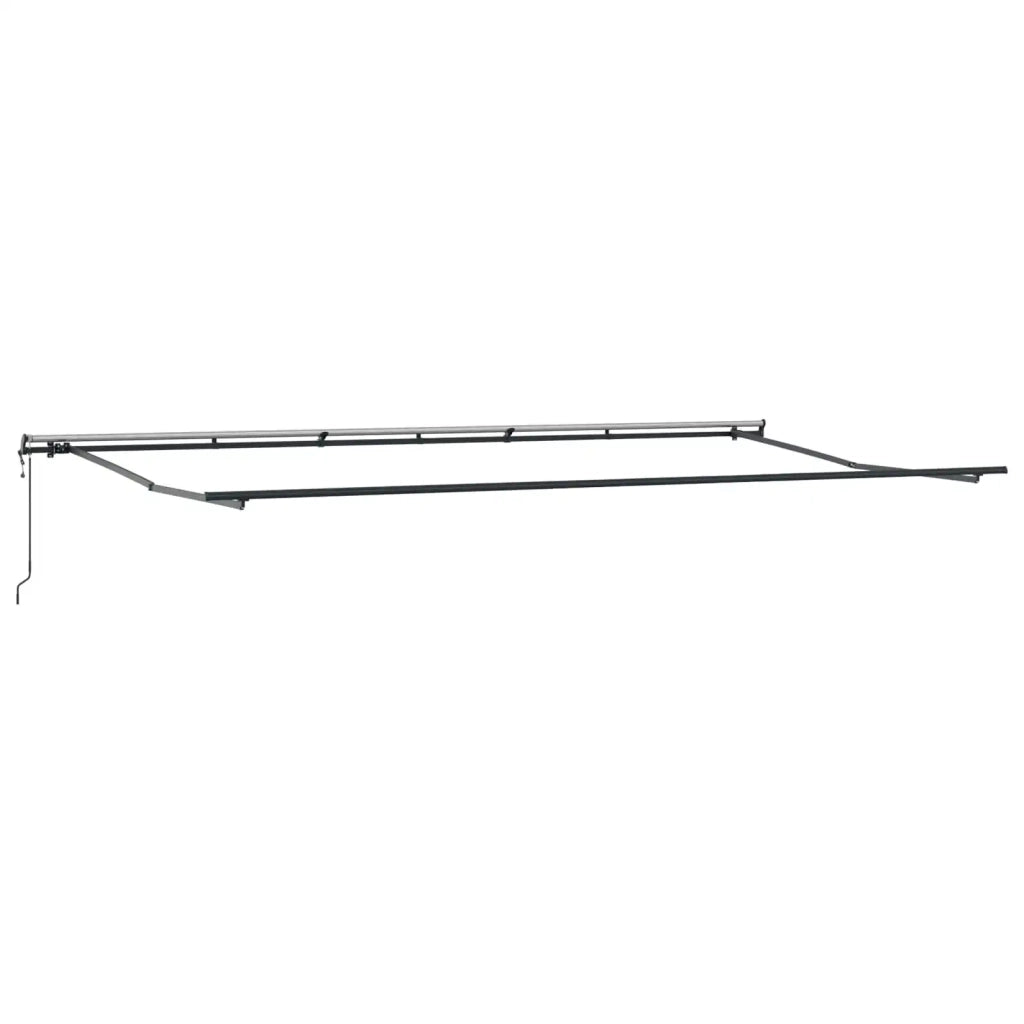 Tenda Retrattile Verde e giallo 600 × 300 cm 3331691
