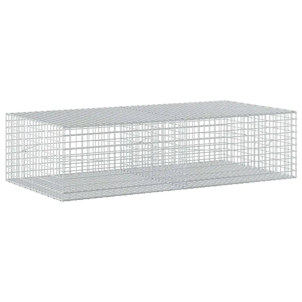 Gabion con Filo da 3,5 mm e Maglia da 5x5 cm 200x100x50 cm 3462406