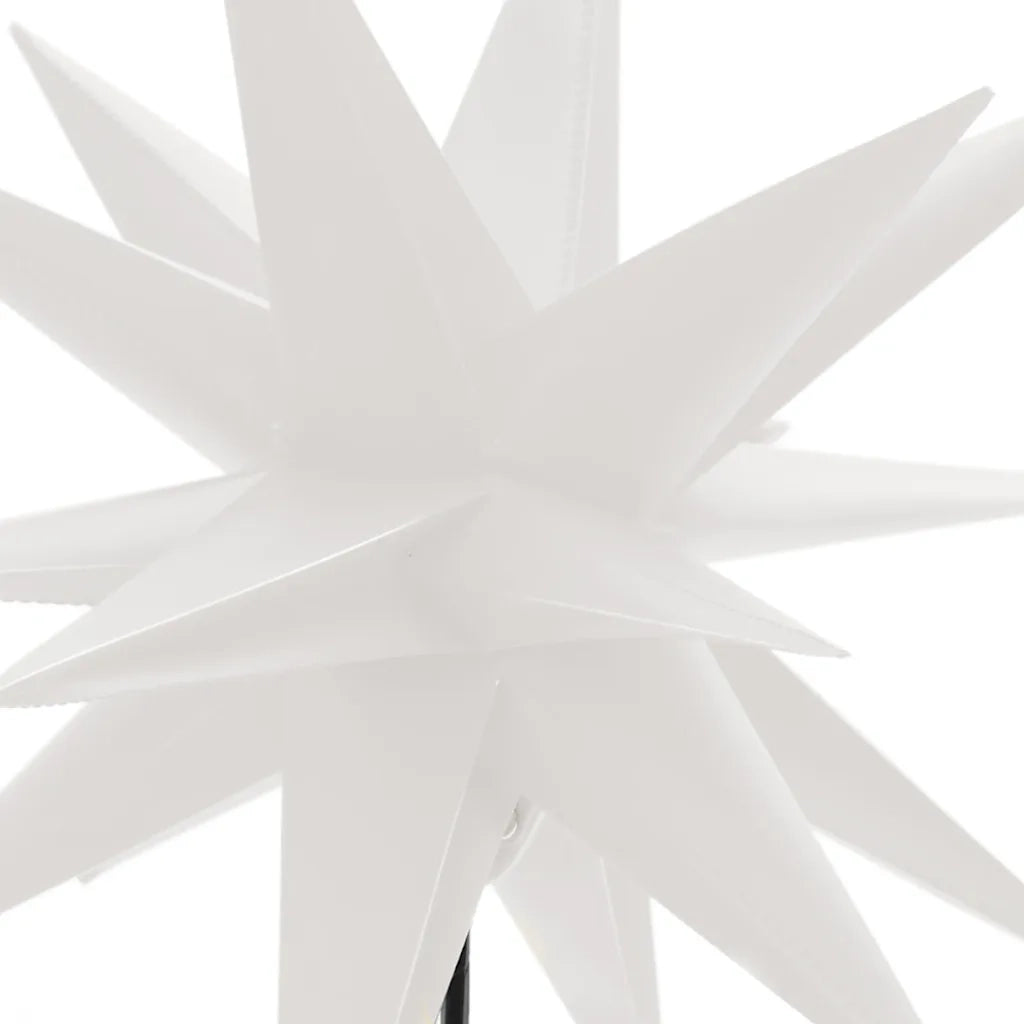 Luci di Natale con Picchi e LED 3 pz Pieghevoli Bianche 57 cm CFW4431893